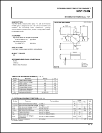 MGF1601B Datasheet
