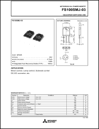 FS10VS-6 Datasheet