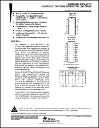 SN65LBC176D Datasheet