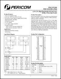 PI3C32X384A Datasheet