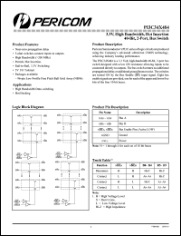 PI3C34X461NB Datasheet