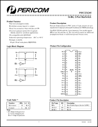 PI5C32X384A Datasheet