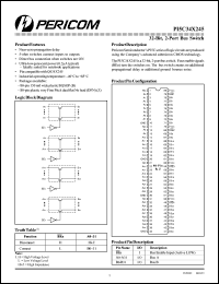 PI5C34X2383B Datasheet