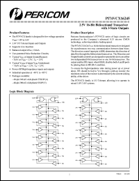 PI74VCX16374V Datasheet