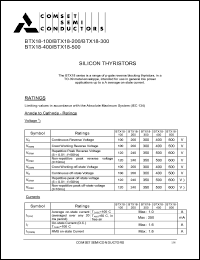BTX18-200 Datasheet