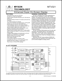 MTV021N24 Datasheet