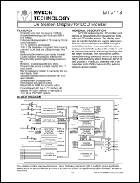 MTV118N24 Datasheet