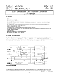 MTV112EV-OTP Datasheet