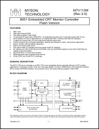 MTV112MV32 Datasheet