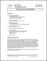 MTV24C16-1 Datasheet