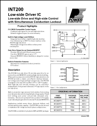 INT200TFI2 Datasheet