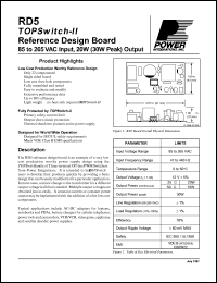 RD5 Datasheet