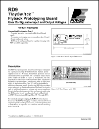 RD9 Datasheet