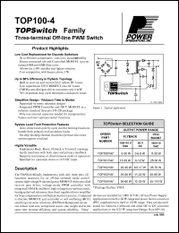 TOP103YAI Datasheet