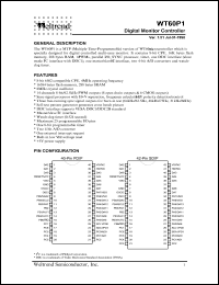 WT60P1 Datasheet