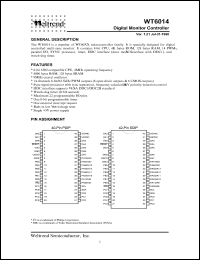 WT6014 Datasheet