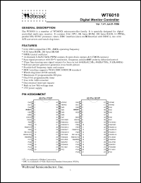WT6018 Datasheet
