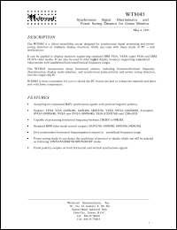 WT8045N24P7 Datasheet