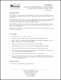 WT8046N28P1 Datasheet