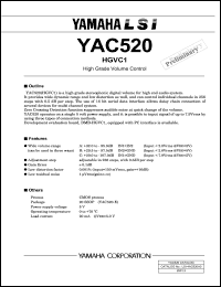 YAC516-M Datasheet