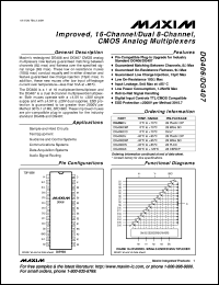 DG406BP25 Datasheet
