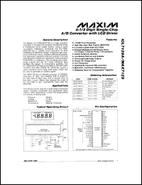 ICL7129ACPL Datasheet