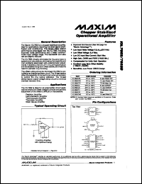 ICL7652BCPD Datasheet