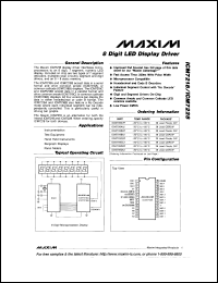 ICM7218CIPI Datasheet