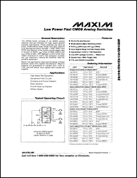 IH5140CWE Datasheet