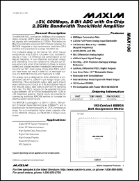 MAX1091ACEI Datasheet
