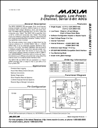 MAX1114BIDO Datasheet