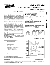 MAX1125BIBH Datasheet