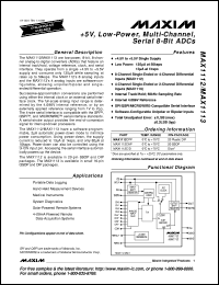 MAX1170CBH Datasheet