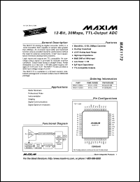 MAX120C/D Datasheet