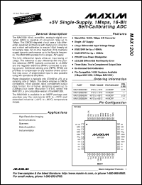 MAX1204BCAP Datasheet
