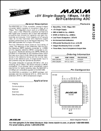 MAX1240AMJA Datasheet