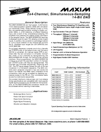 MAX1271ACAI Datasheet