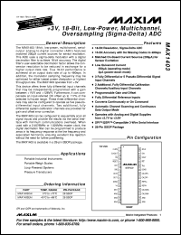 MAX1425CAI Datasheet