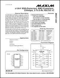 MAX144BEPA Datasheet