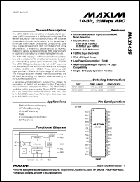 MAX1458C/D Datasheet
