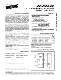 MAX149BEAP Datasheet