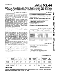 MAX1489ECSD Datasheet