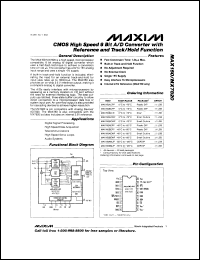 MAX159BCPA Datasheet