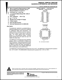 AM26C32IDBLE Datasheet