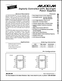 MAX1614C/D Datasheet