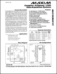 MAX186BCCP Datasheet