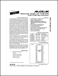 MAX207ECWG Datasheet