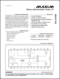 MAX2463EAI Datasheet