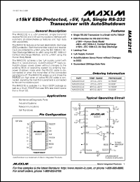 MAX2268EUE Datasheet