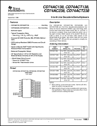 CD74AC238M96 Datasheet